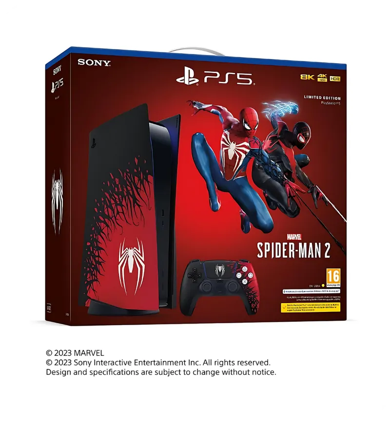 PS5 نسخه اسپایدرمن