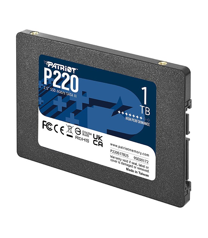 اساسدی پاتریوت P220 ظرفیت ۱ ترابایت